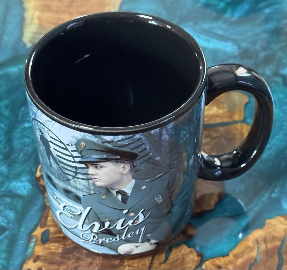 New ELVIS PRESLEY GI Blues - 15 Oz Coffee Mug